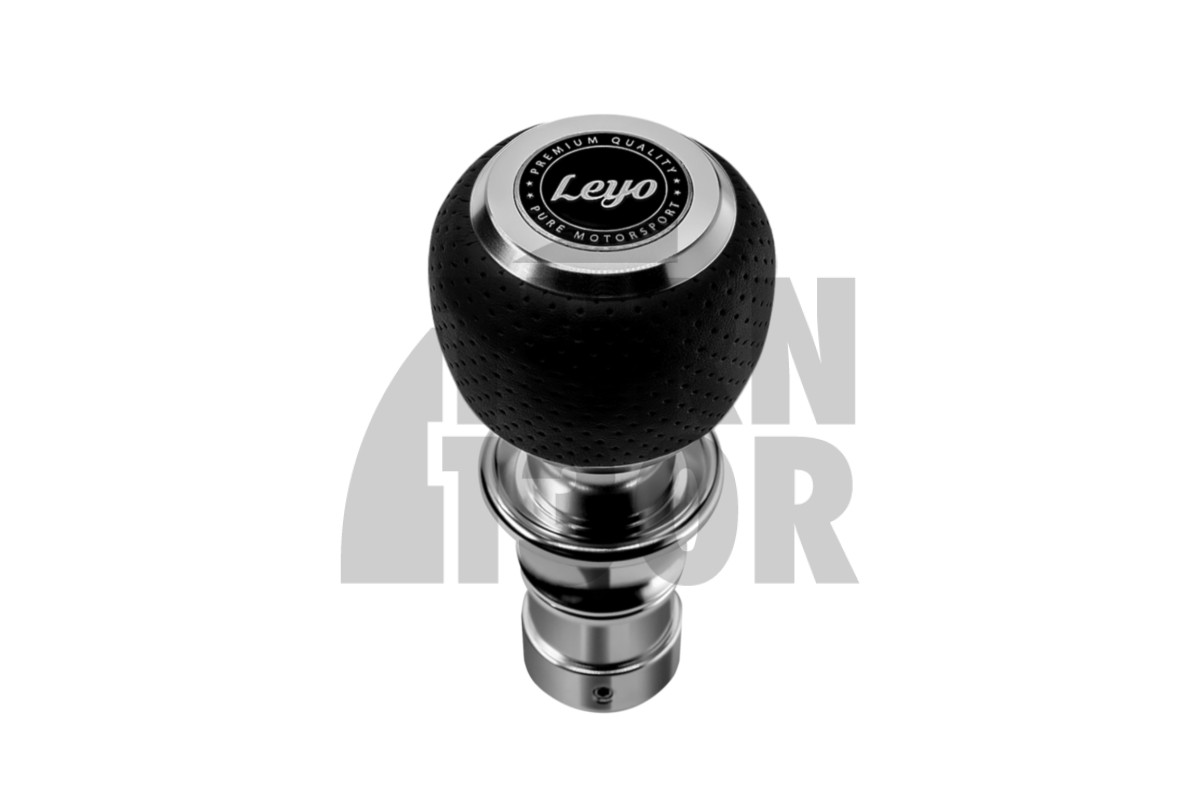 Leyo Nappa (DSG) Shift Knob (Silver Anodized)