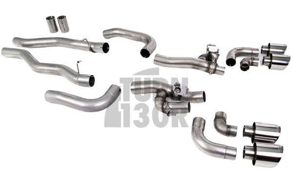 BMW M8 F9x Milltek OPF/GPF Back System avec silencieux arrière à valve