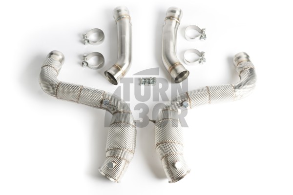 CTS Turbo-Katalysatoren mit hohem Durchfluss Downpipes Mercedes C63 AMG W205