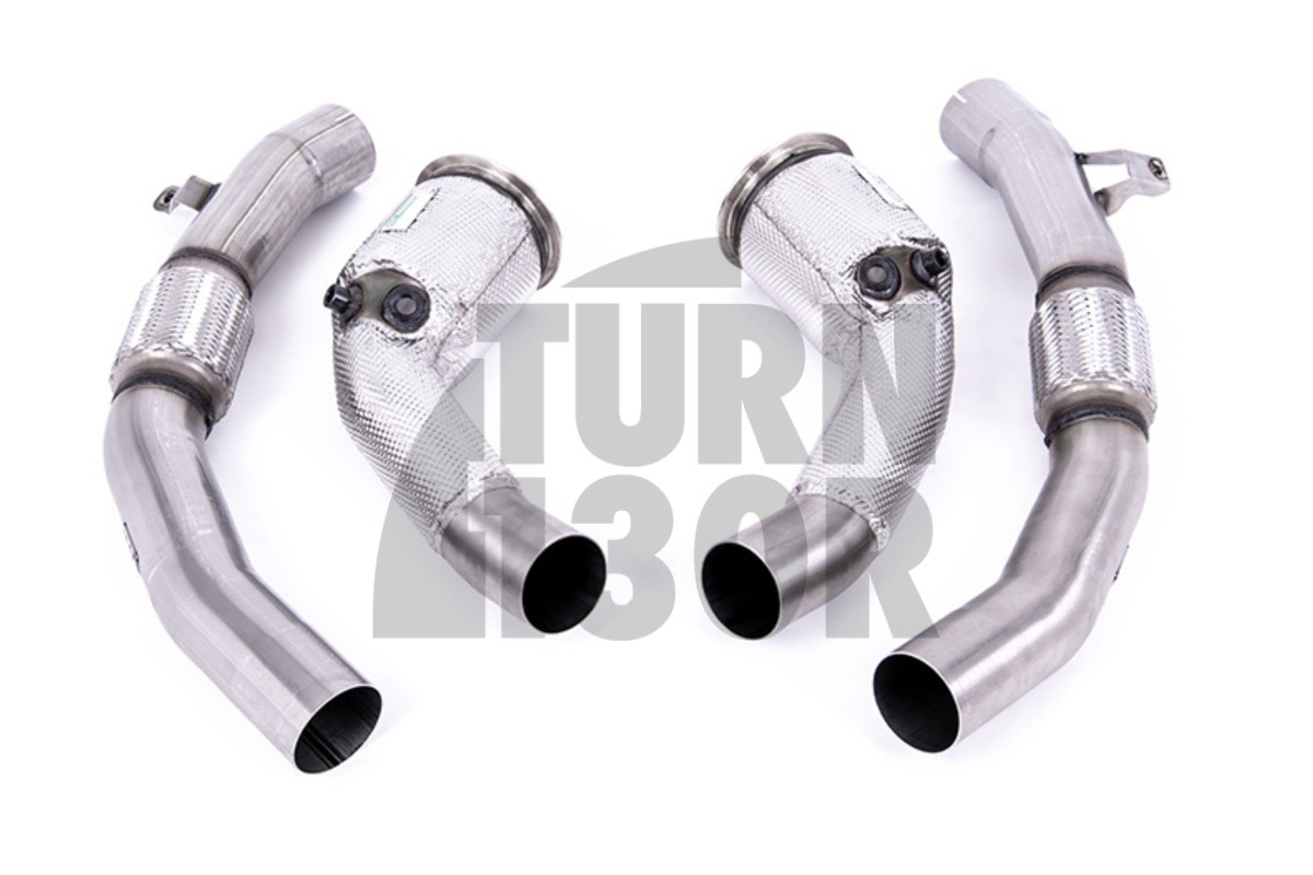 Milltek Downpipes and Cat Bypass Pipes for  Audi RS6 C8 / RS7 C8