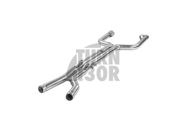 Alpha Competition Resonator Delete Mid Pipe Mercedes C63 AMG W205