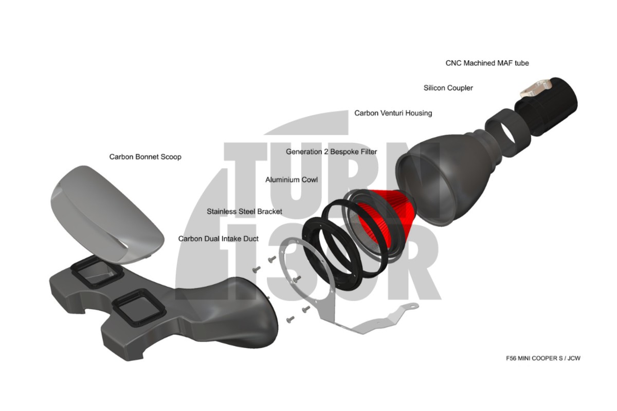 Eventuri Intake System for Mini Cooper S / JCW F56