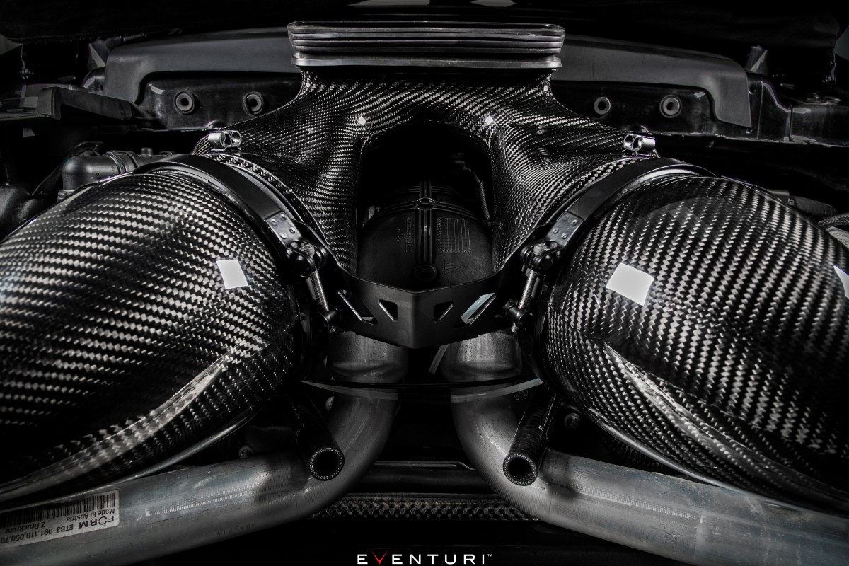 Eventuri Carbon Fiber Intake pour Porsche 991 Turbo