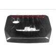 Eventuri Carbon Fiber / Red Kevlar Engine Cover for Toyota Yaris GR