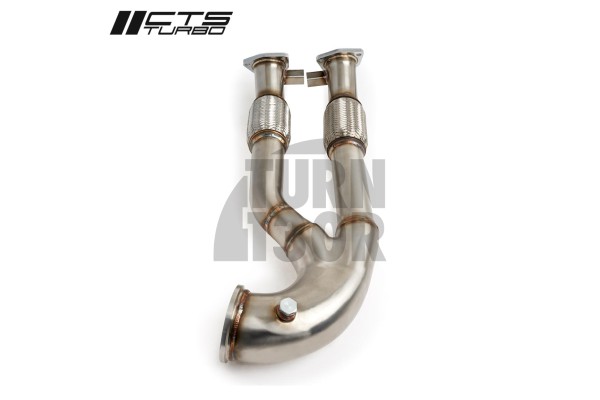 CTS Turbo Decat Downpipe para Audi RS3 8V FL y TTRS 8S