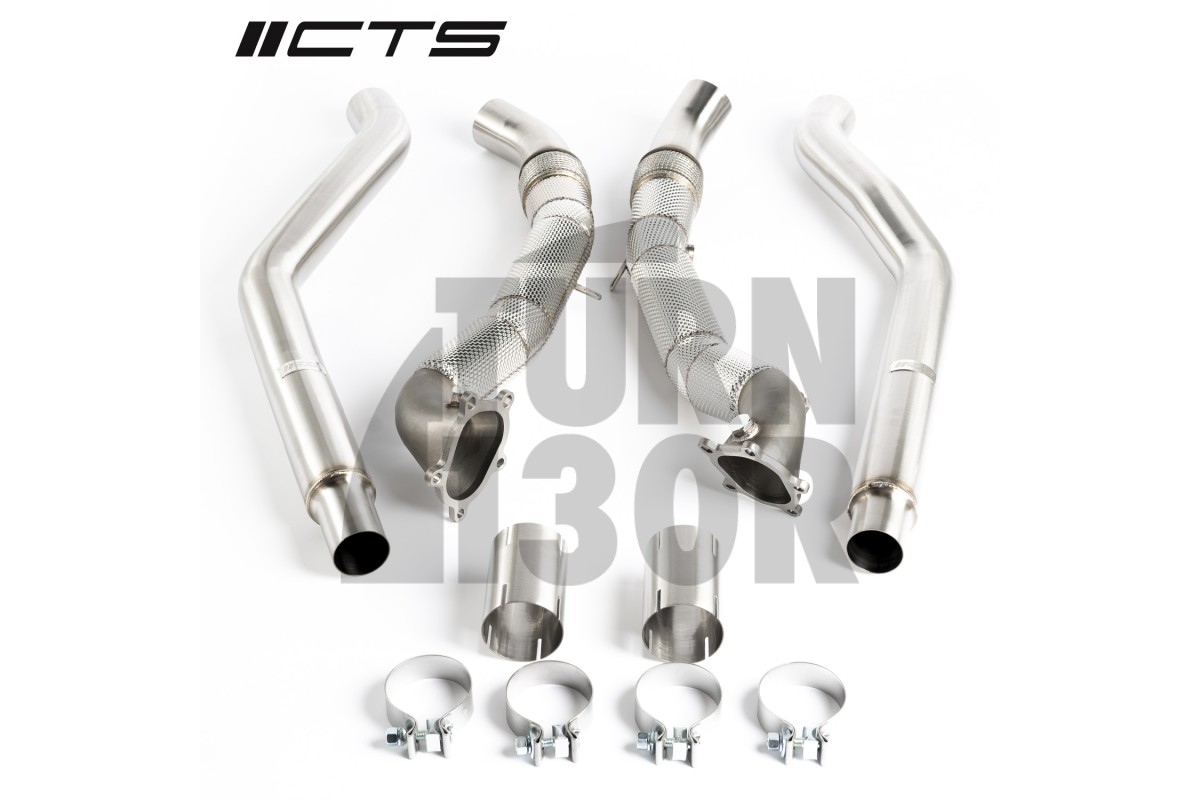 CTS Turbo Decat Downpipes for Audi RS6 and RS7 C7