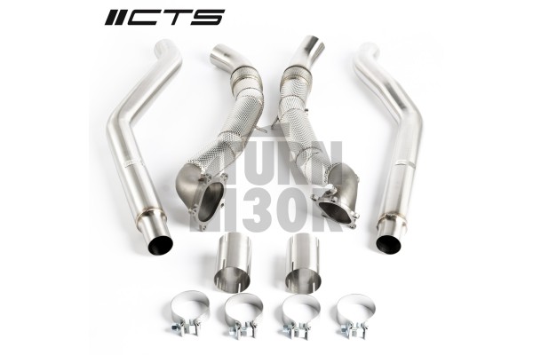 CTS Turbo Decat Downpipes for Audi RS6 and RS7 C7