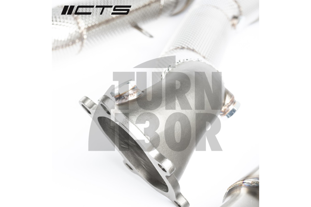 CTS Turbo Decat Downpipes for Audi RS6 and RS7 C7