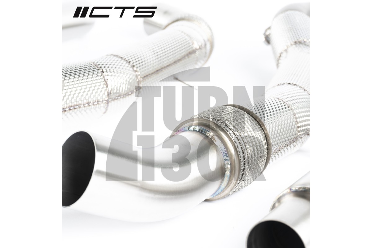 CTS Turbo Decat Downpipes for Audi RS6 and RS7 C7