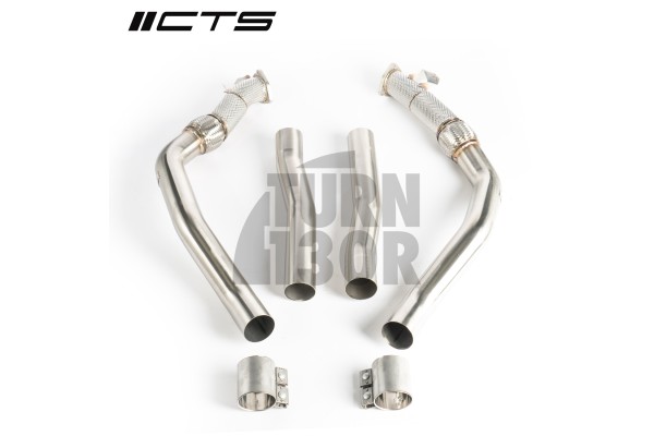 CTS Turbo Resonator Delete Kit para Audi RS6 C8 y RS7 C8