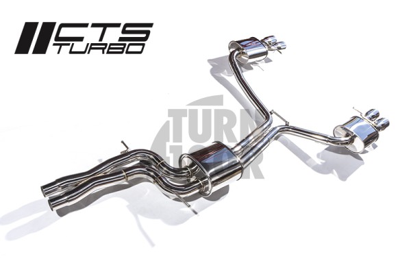 CTS Turbo Catback para Audi S4 B8