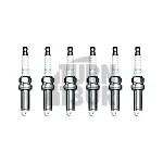 Spark plugs by NGK with the model SILZKBR8D8S designed for BMW M3 F80, M4 F8x, and M2 Comp F87